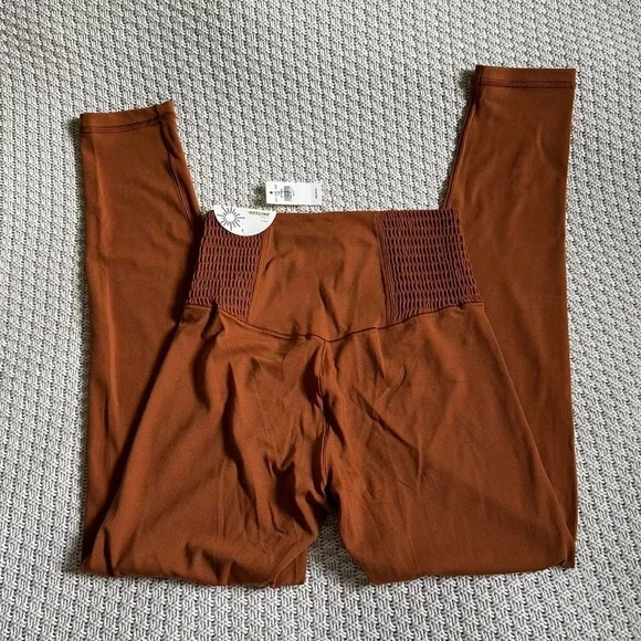 Offline by Aerie Rust Leggings - Picture 5 of 7